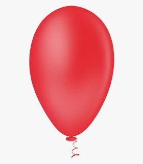 BALAO LATEX PERA VERMELHO 65 POL 50 UN