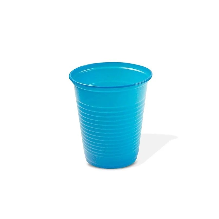 COPO DESC. AZUL 200ML 50 UN