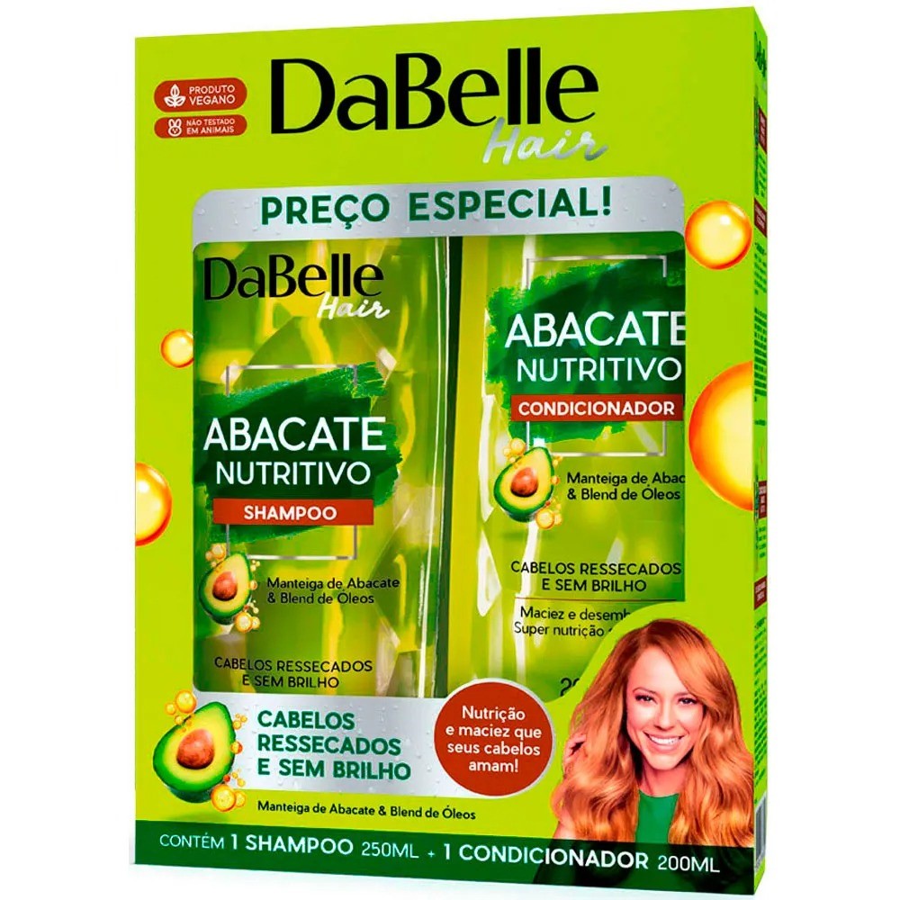 KIT SH+COND. 250+200ML DABELLE ABAC NUT