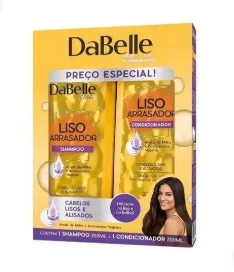 KIT SH+COND DABELLE 250+200ML LISO ARRAS