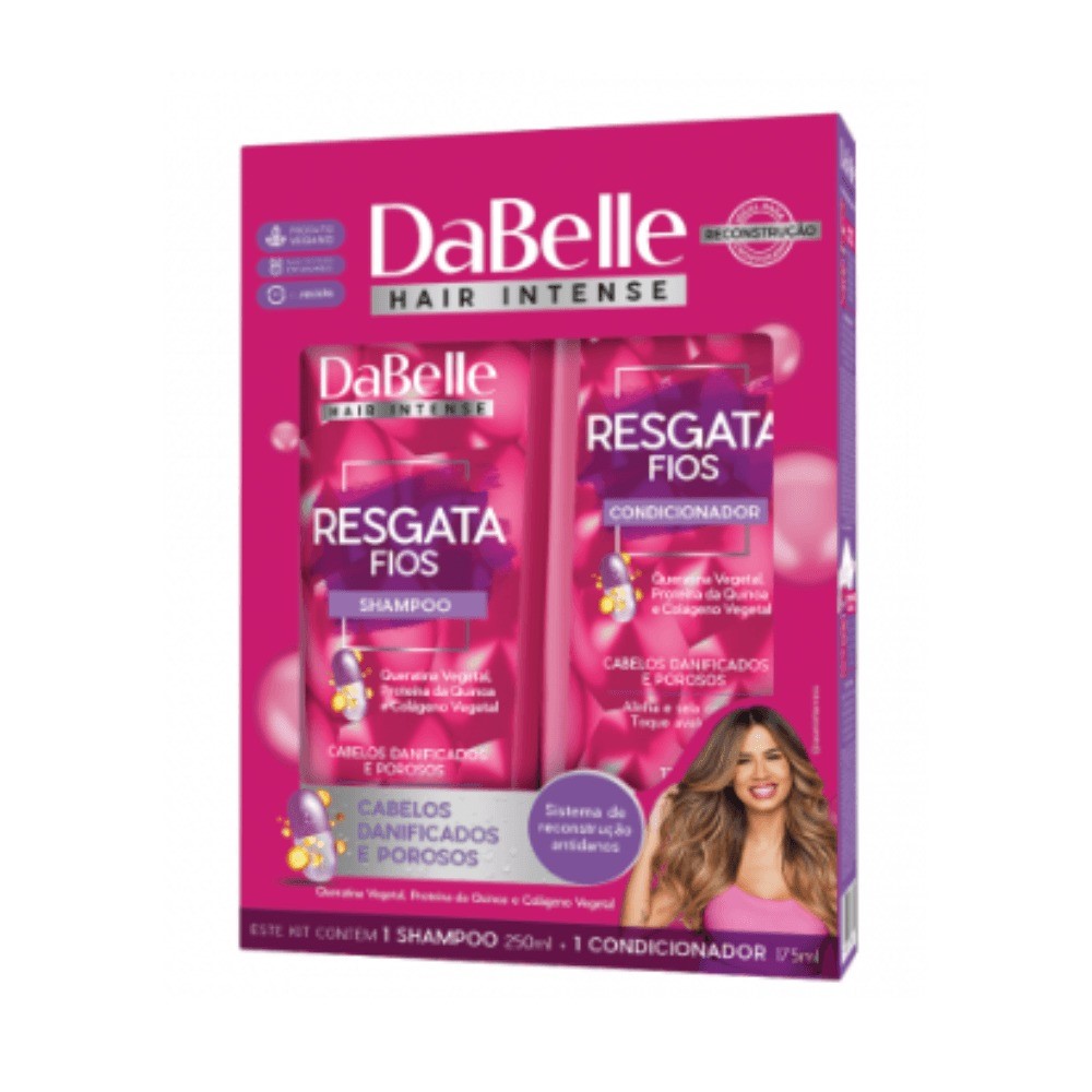 KIT SH+COND DABELLE 250+175ML RESG. FIOS