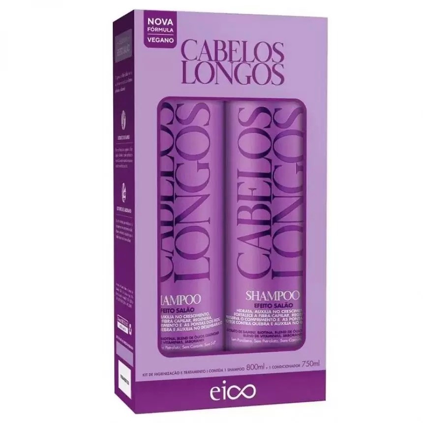 KIT SH+COND EICO 800+750ML CAB LONGOS
