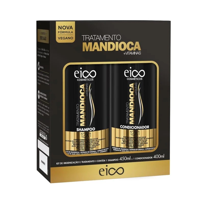 KIT SH+COND EICO 450+400ML MANDIOCA