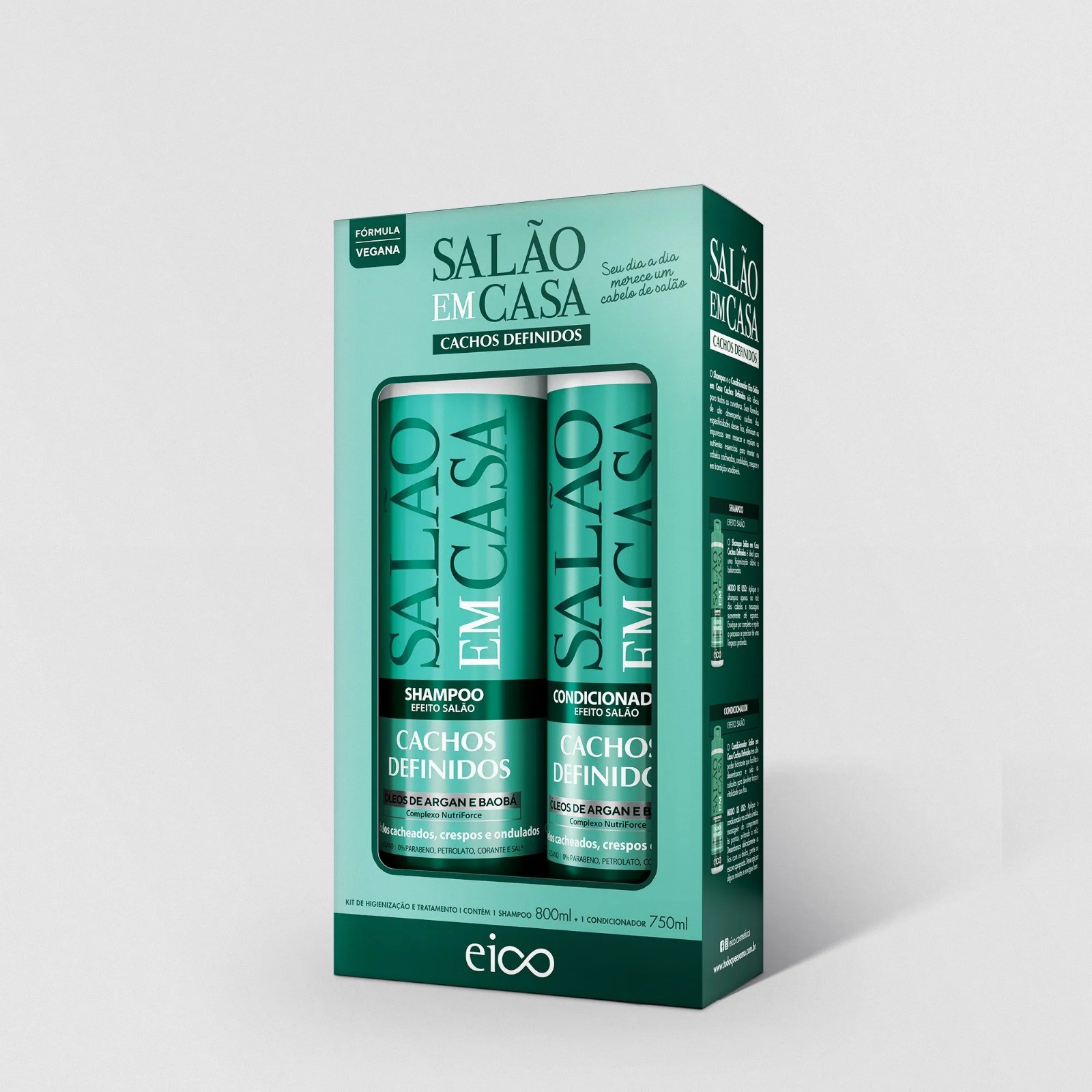 KIT SH+COND EICO SALAO 450+400ML CRONOG