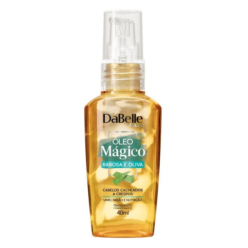 OLEO CAPILAR DABELLE BABOSA E OLIVA 40ML