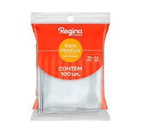 SACO PLASTICO HAMBURGUER REGINA 100 UN