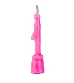 VELA ANIVERSARIO ROSA N°1 C/1 UN