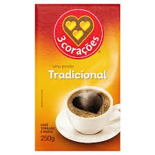 CAFE 3 CORACOES 250 G TRAD VACUO