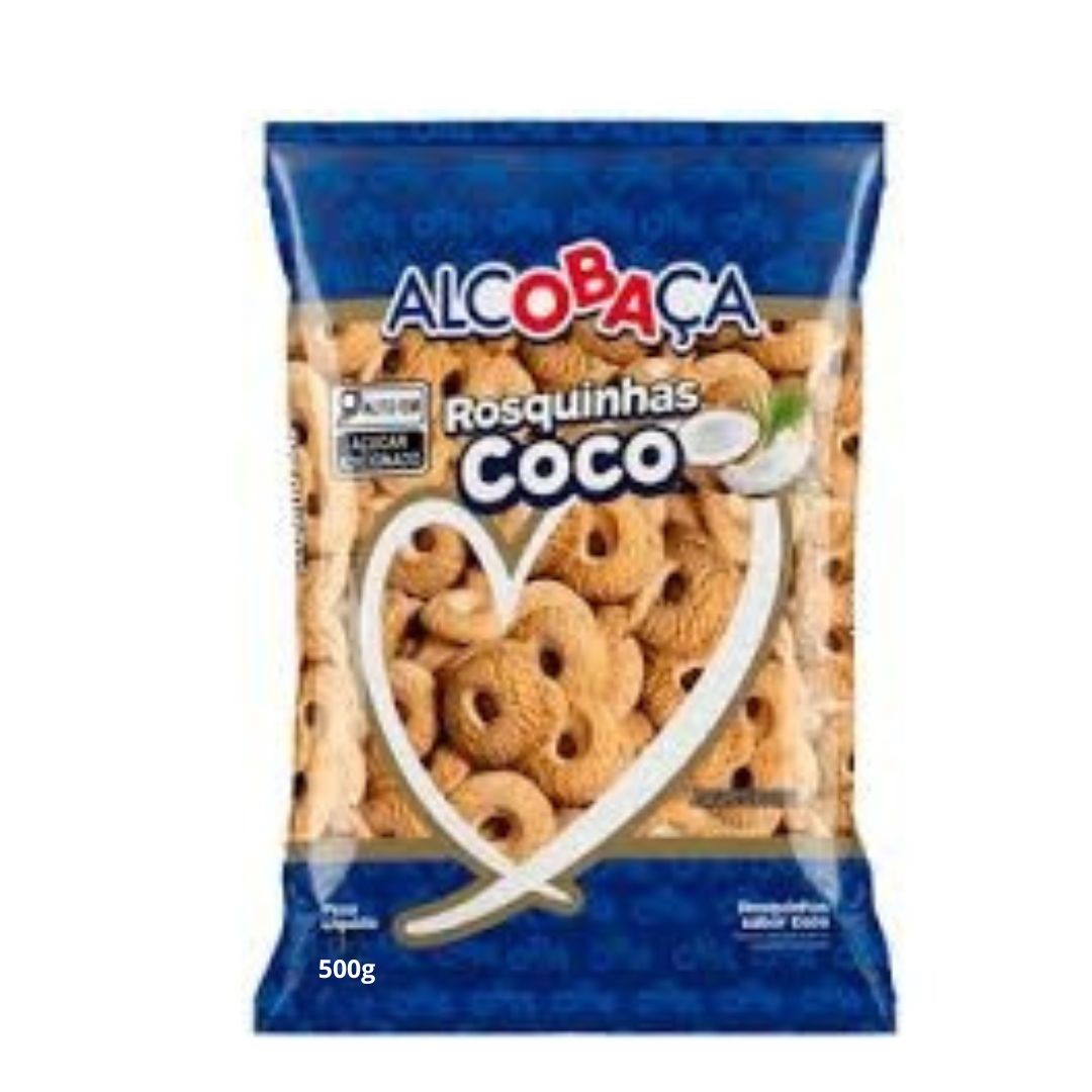 ROSQUINHA DE COCO ALCOBACA 500G