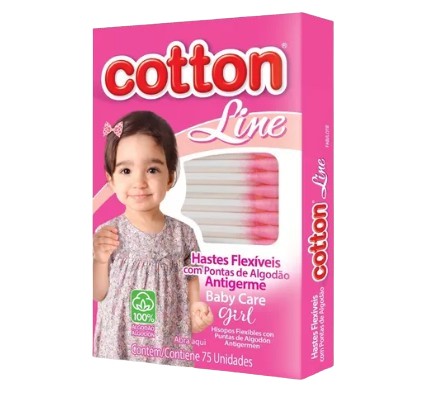 CO COTONETE FLEX COTTON BABY GIRL 75UN