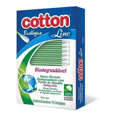 CO COTONETE FLEX COTTON BIODEG. 75UN