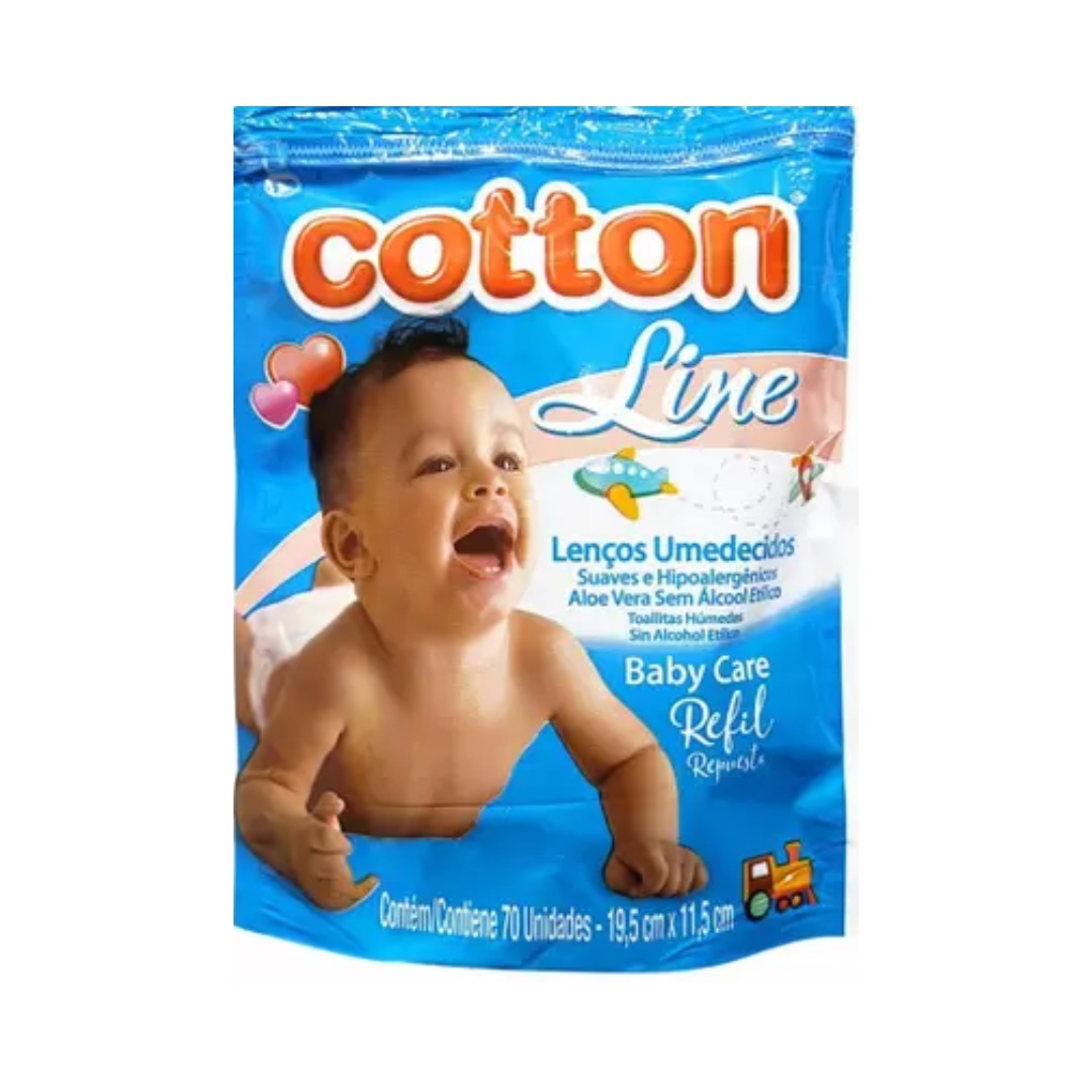 CO REFIL LENCOS UMED COTTON 70UN