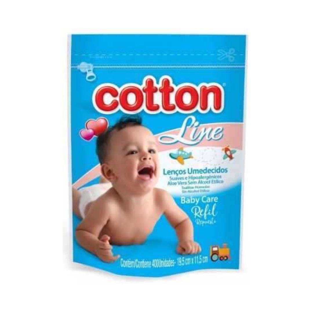 CO REFIL LENCOS UMED COTTON 400UN