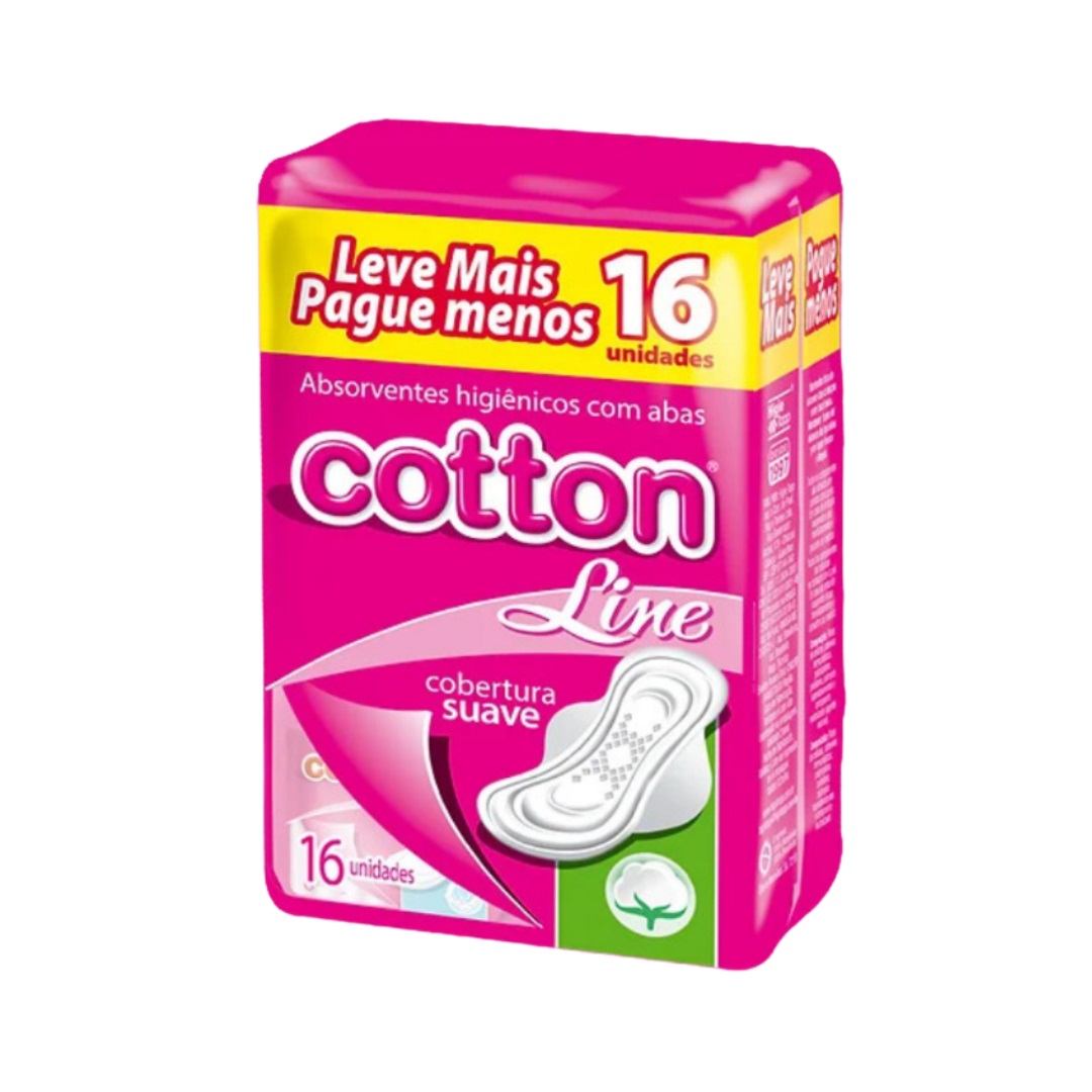 CO ABS. SUAVE C/ABAS COTTON 16UN