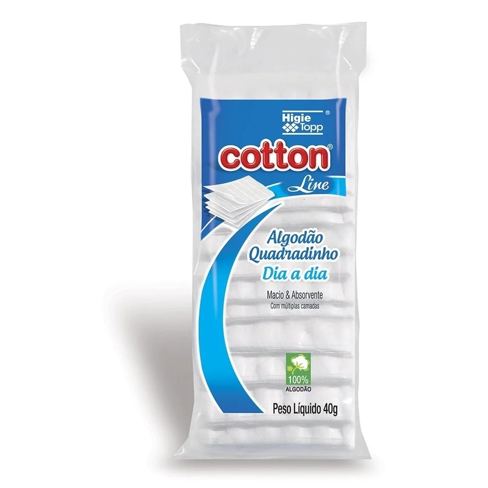 CO ALGODAO QUADRADO COTTON 40G