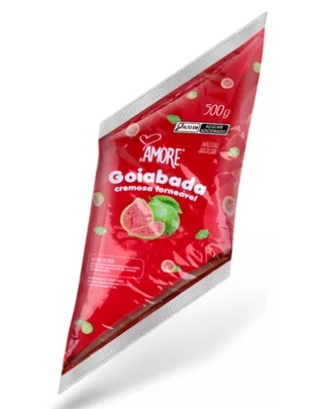 GOIABADA CREMOSA BISNAGA FORN 500G AMORE