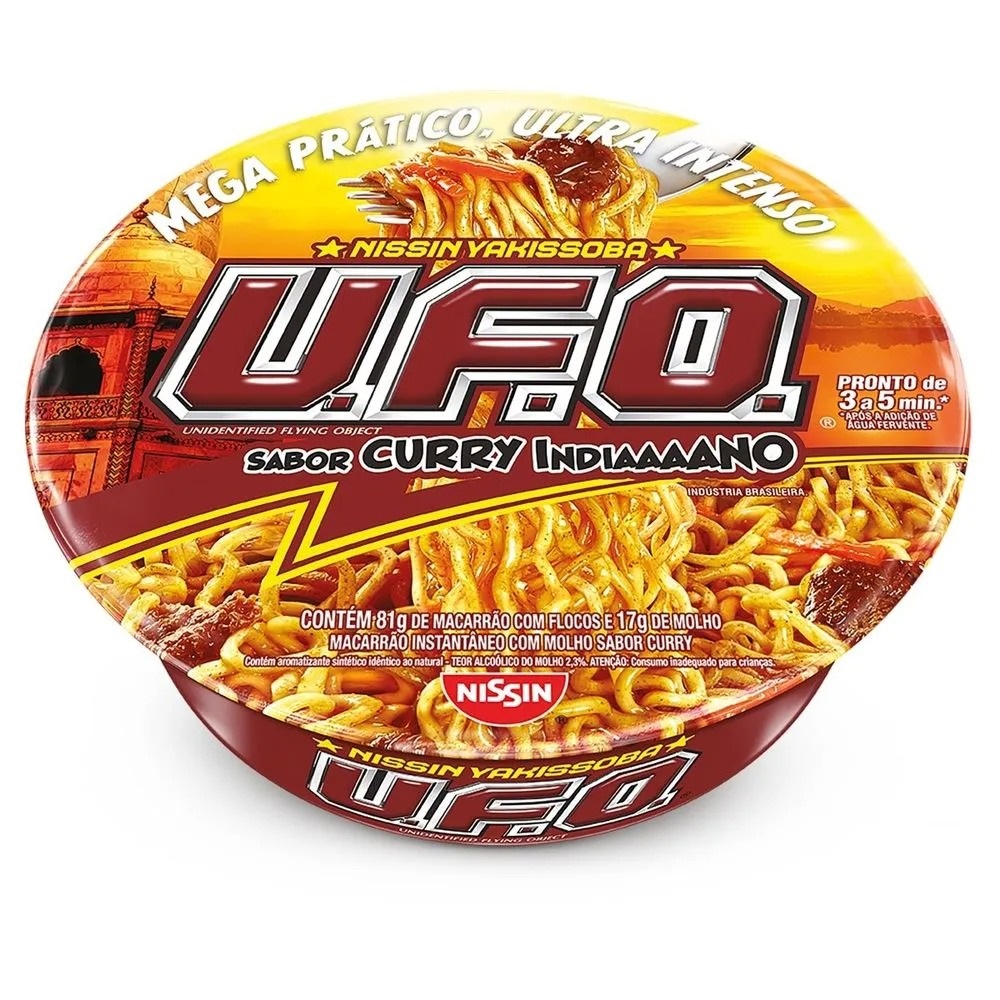 MACARRAO INST.97G NISSIN YAK U.F.O CURRY