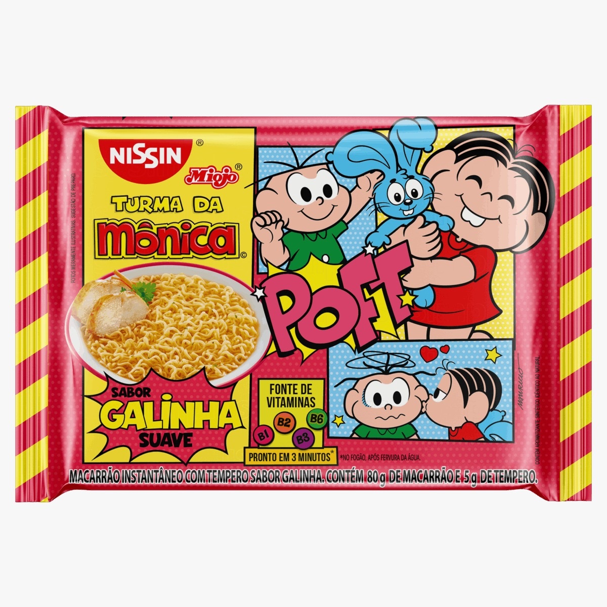 MACARRAO INST.85G NISSIN GALINHA T.MONI