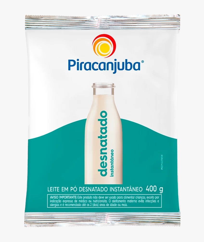 LEITE EM PO 400 G DESN PIRACANJUBA SC