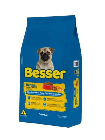 VB RACAO BESSER NATURAL AD RPM 15KG