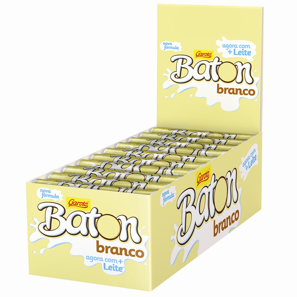 BATON GAROTO BRANCO