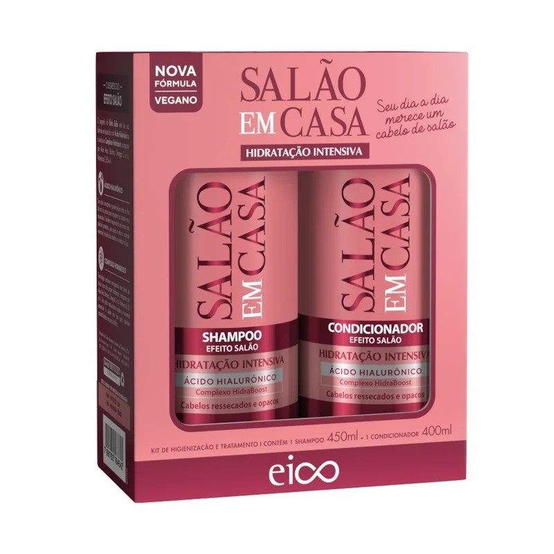 KIT SH+COND EICO SALAO 450+400ML HID INT