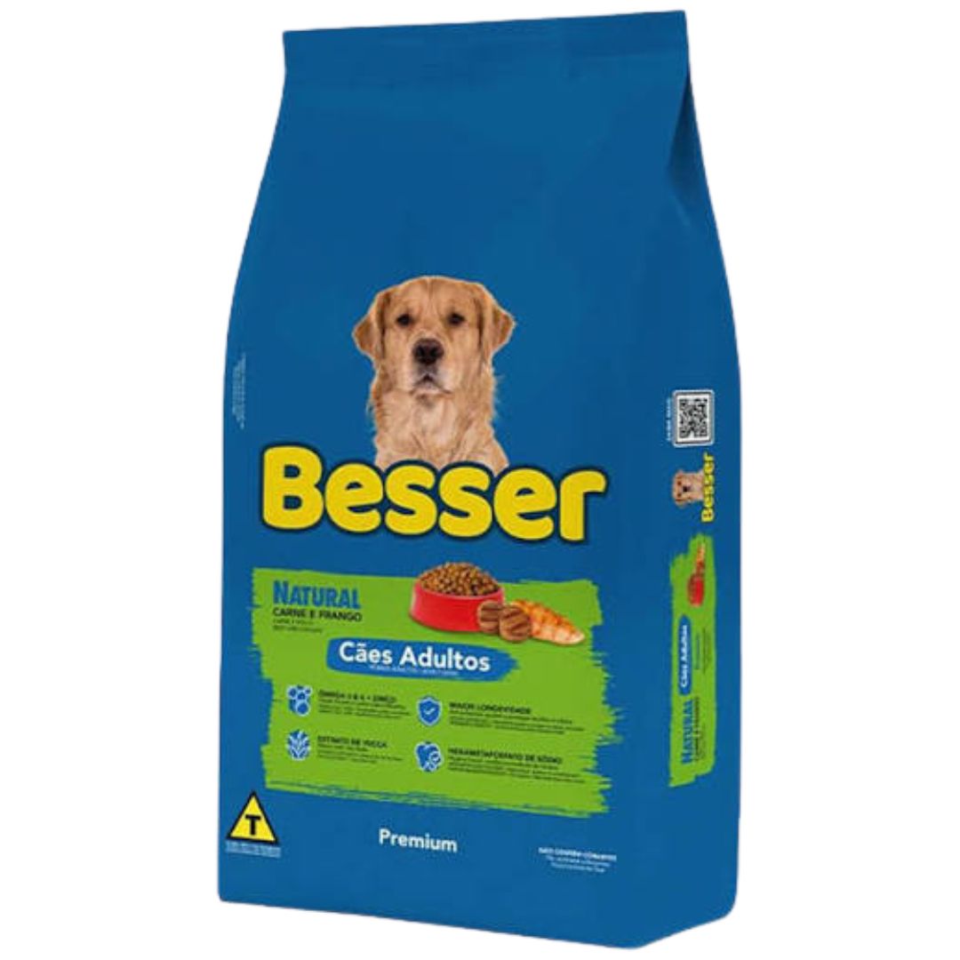 VB RACAO BESSER NATURAL AD 10,1KG