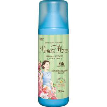 DESOD SPRAY FEM ALMA DE FLORES 90 ML