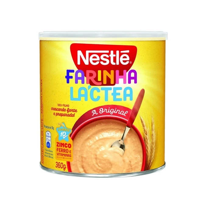 FARINHA LACTEA NESTLE LATA 360G