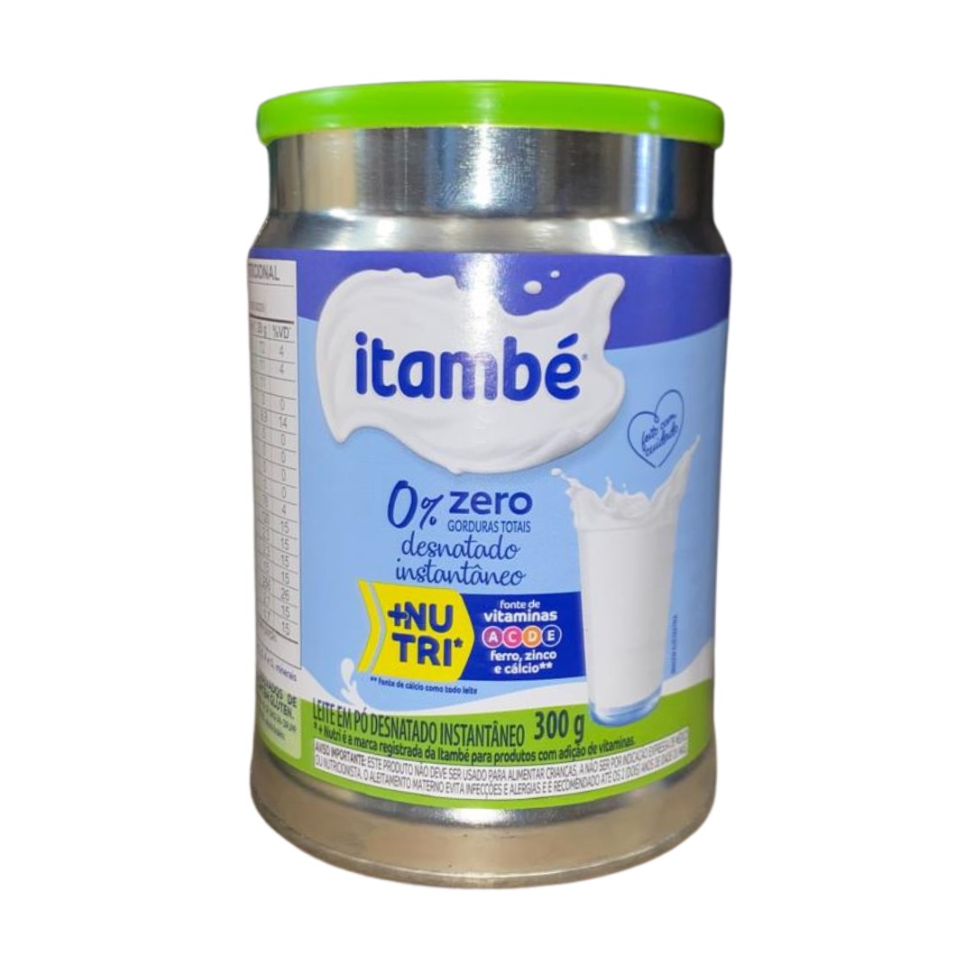 LEITE EM PO DESNAT  INST LT 300G ITAMBE