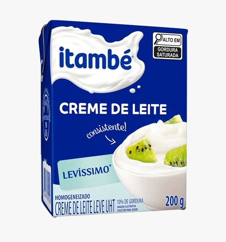 CREME DE LEITE LEVISSIM0 10% 200G ITAMBE