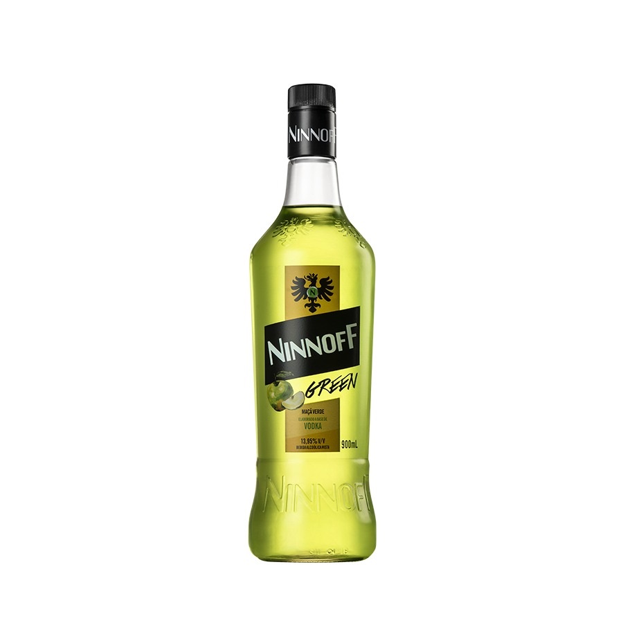 VODKA NINNOFF GREEN MACA VERDE 900 ML