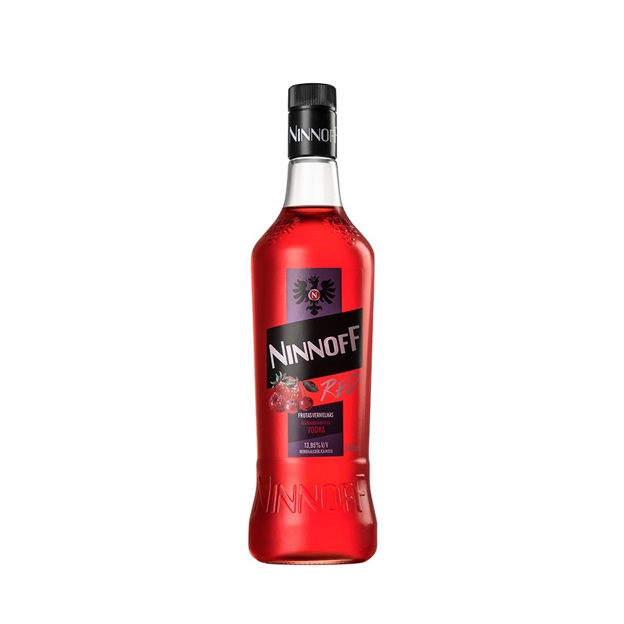 VODKA NINNOFF RED FRUTAS VERM 900 ML