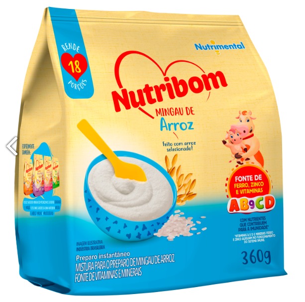 MINGAU NUTRIBOM ARROZ 360G