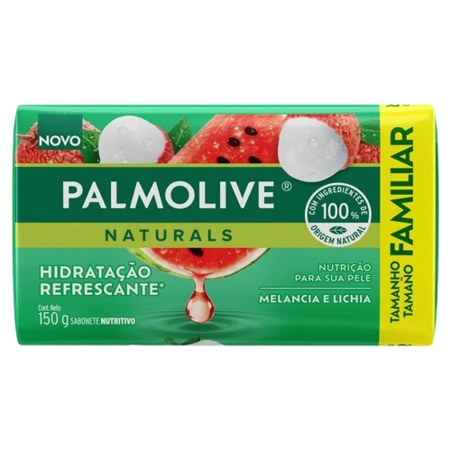 SABONETE PALMOLIVE MELANCIA/LICHIA 150 G