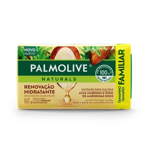 SABONETE PALMOLIVE OLEO AMENDOA 150 G
