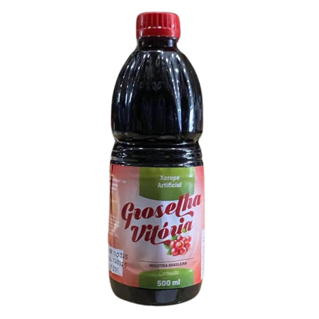 XAROPE DE GROSELHA VITORIA PET 500ML