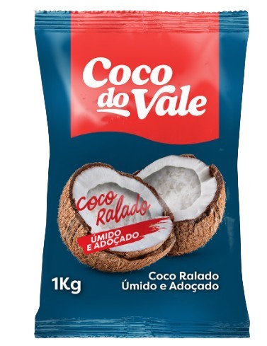 COCO RALADO UMIDO E ADOC 1KG COCO VALE