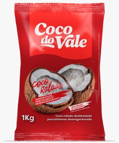 COCO RALADO DESIDRATADO 1KG COCO VALE