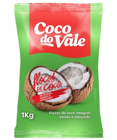 COCO RALADO FLOCOS UMID/AD 1KG COCO VALE