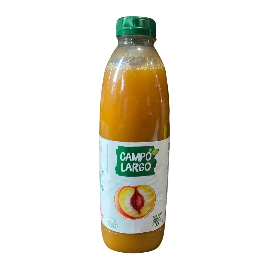 CL SUCO PESSEGO&MACA CAMPO LARGO 900 ML