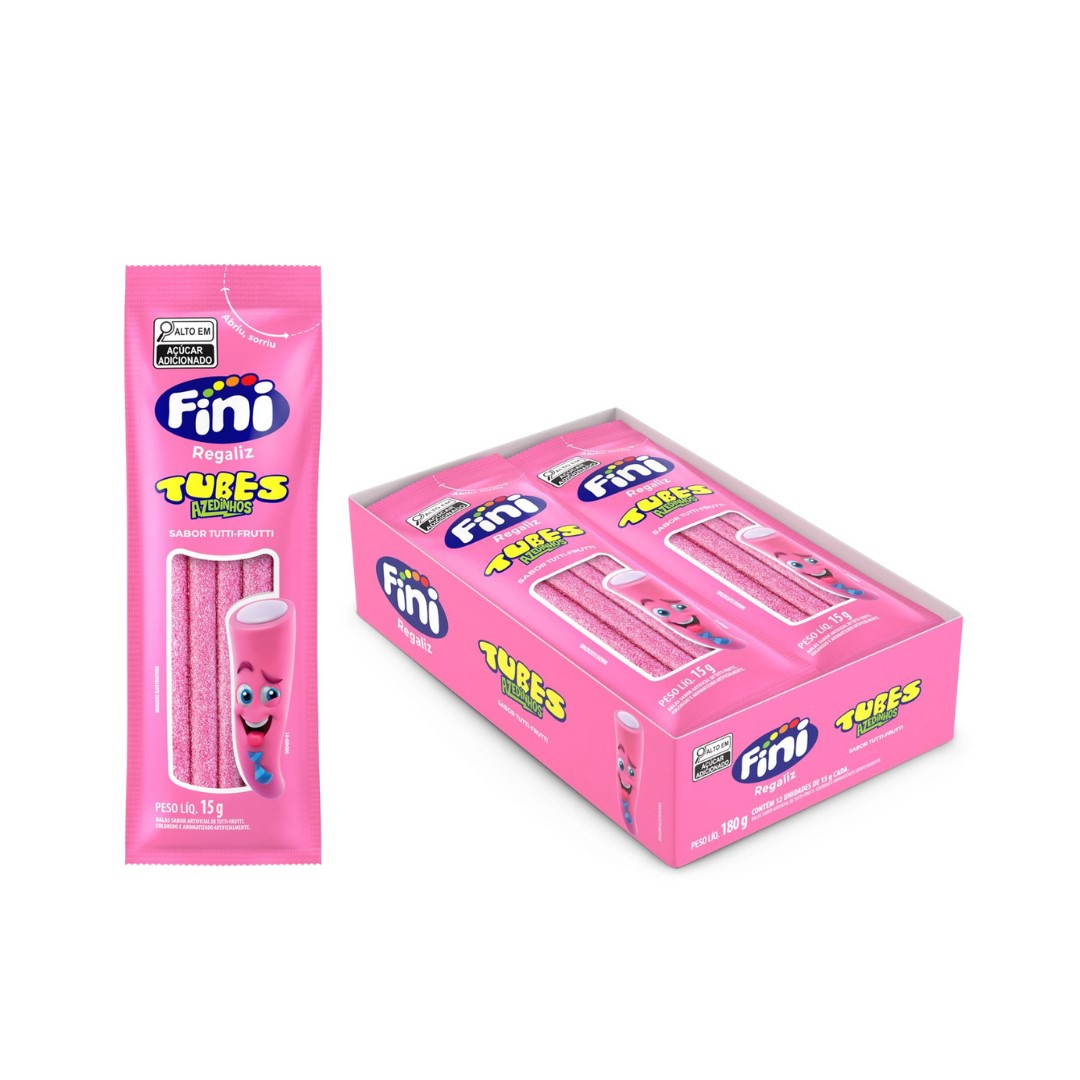 FI BALA FINI TUBES TUTTY FRUTTI 15G