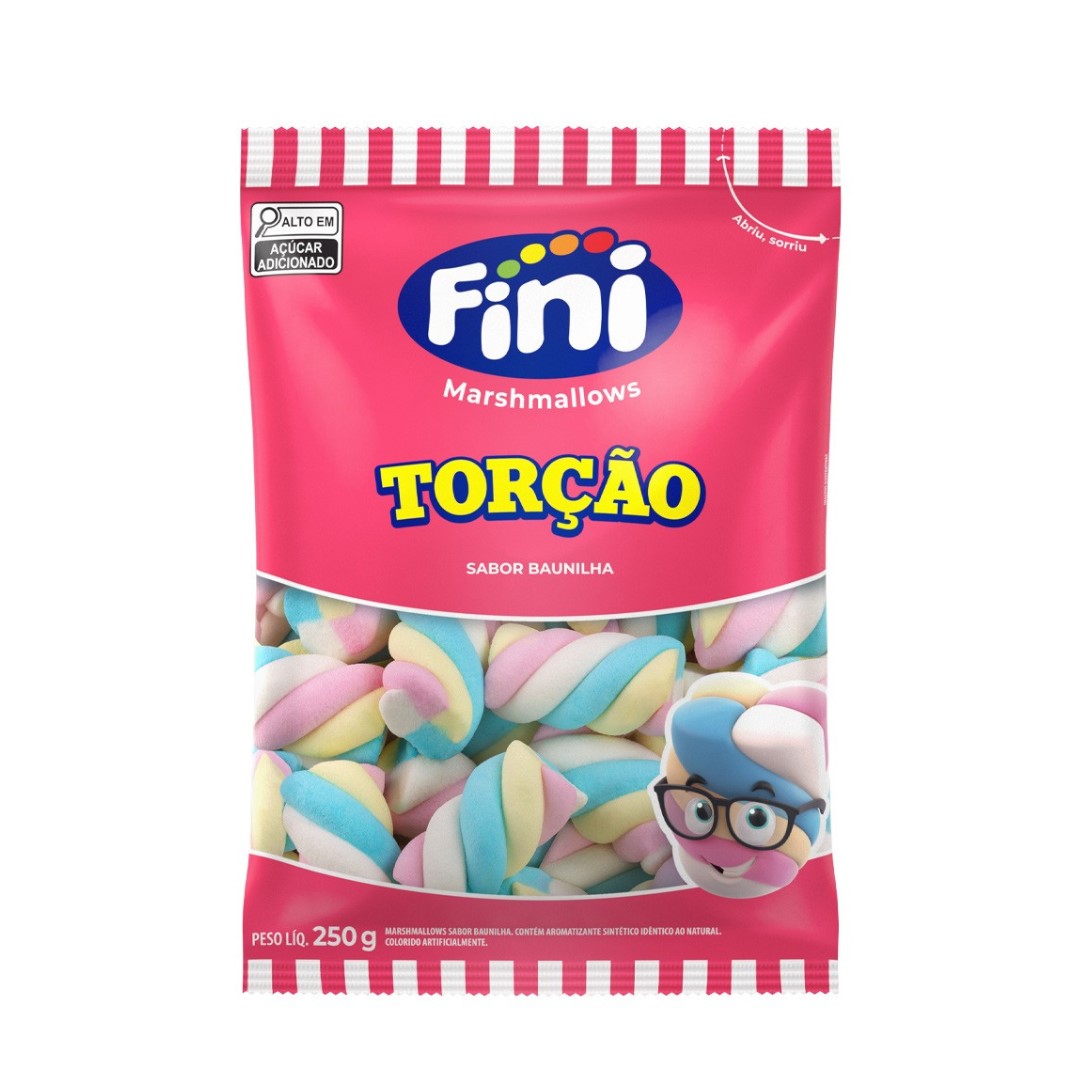 FI MARSHMALLOW FINI TORCAO COLORIDO 250G