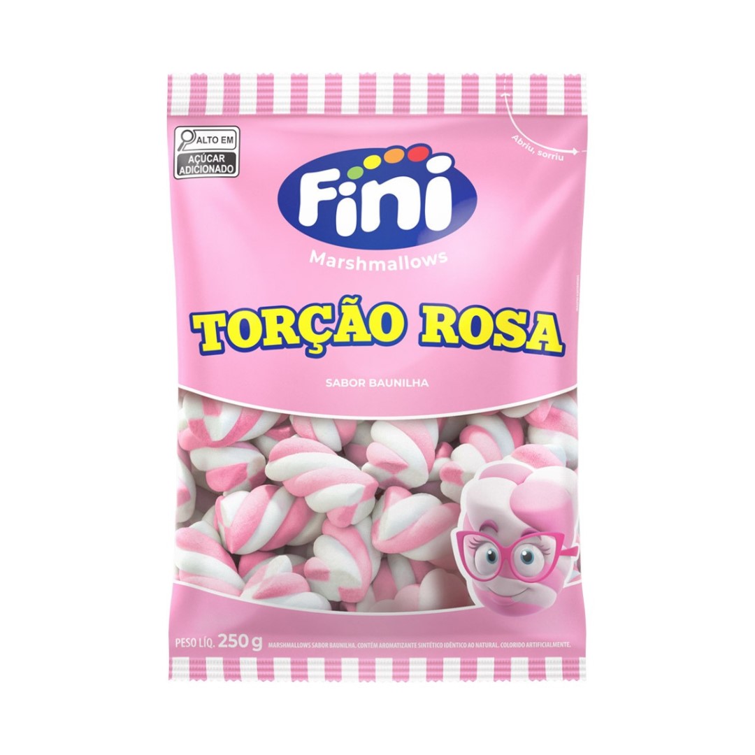 FI MARSHMALLOW FINI TORC ROSA BAUN 250G