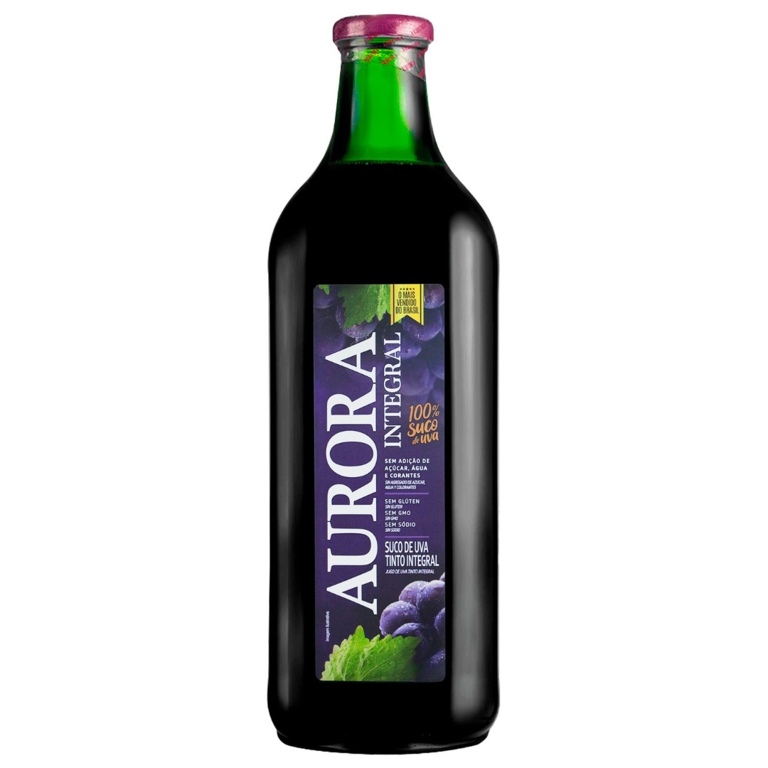 SUCO DE UVA AURORA VIDRO TTO INT 1 L