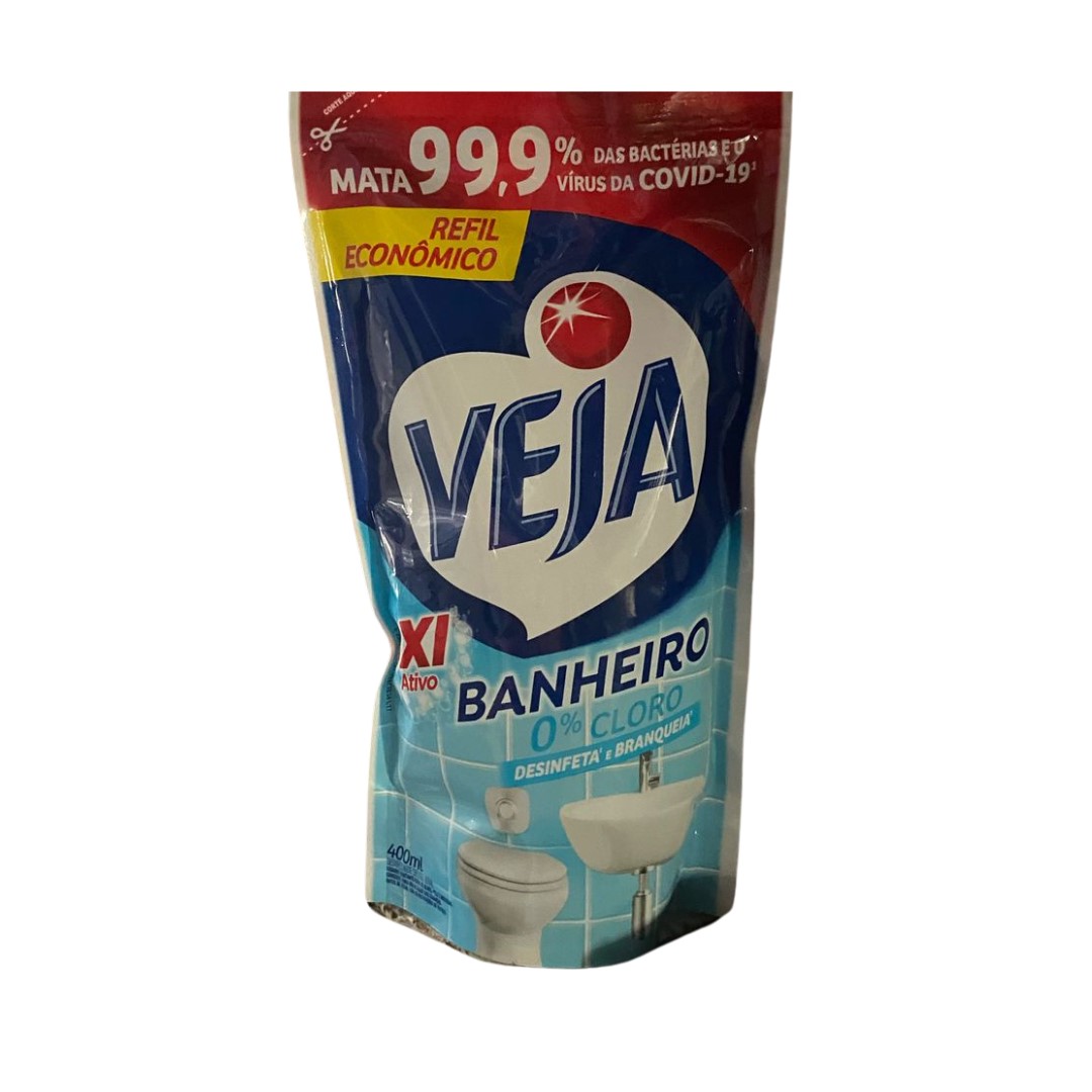 VEJA BANHEIRO SACH ANTIBAC 400ML