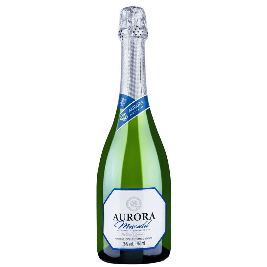 ESPUMANTE AURORA MOSCATEL BCO 750 ML
