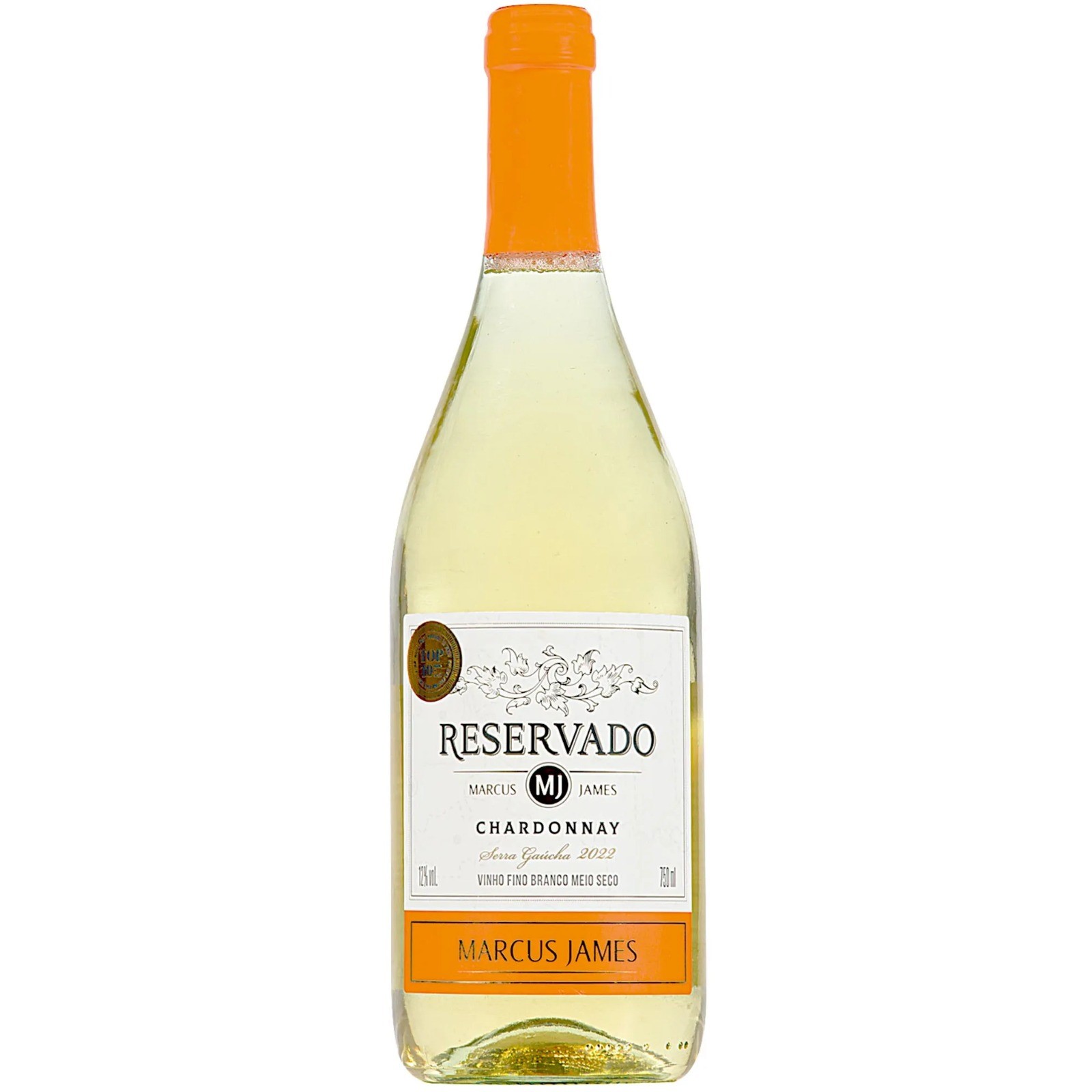 VINHO MARCUS JAMES CHARDONNAY BCO 750ML