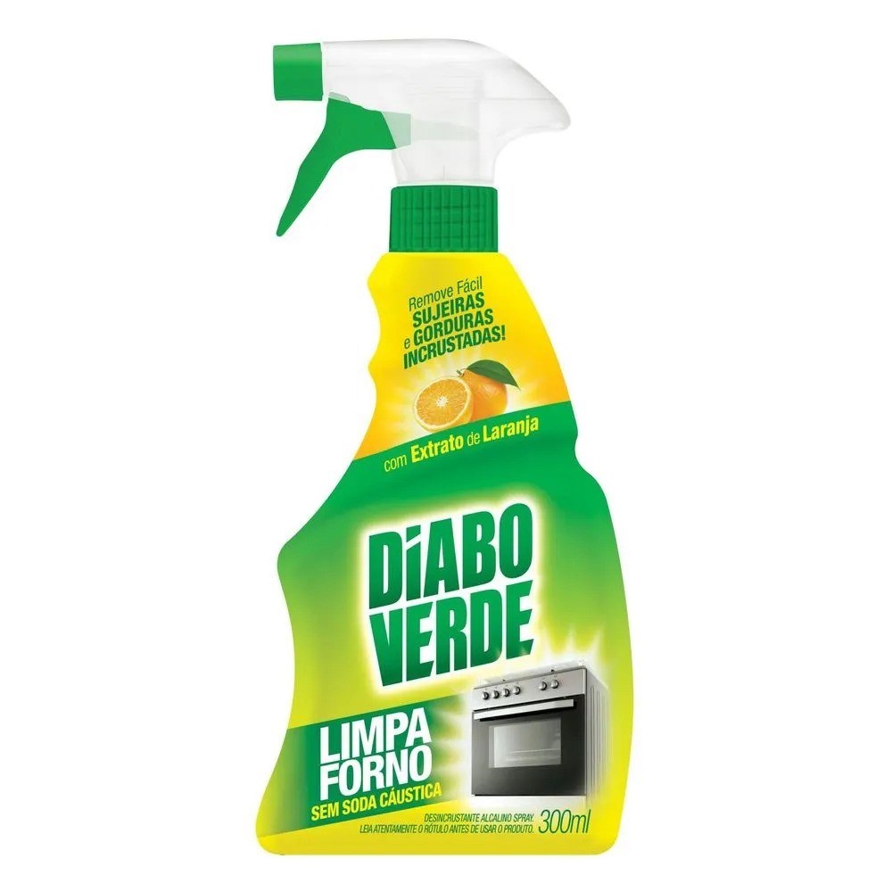 NB LIMPA FORNO DIABO VERDE SPRAY 300 ML