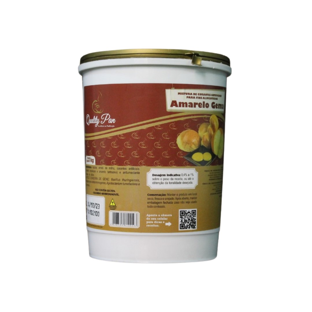 QP CORANTE ALIMEN AMAR QUALITY PAN 1KG